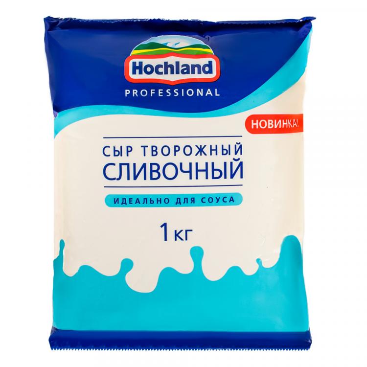 картинка Сыр творожный Сливочный Хохланд Профешенел 1кг 50% пакет от магазина Одежда+
